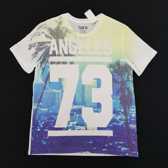 Bar lll Angeles 73 Graphic Tee Sz Medium - Picture 1 of 8